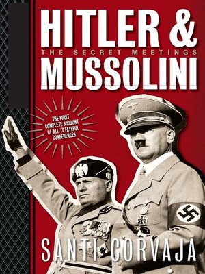 cover image of Hitler & Mussolini
